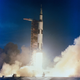 The launch of Apollo 14 on January 31, 1971 (NASA)